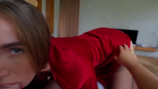 Любовница одела соблазнительные чулочки и устроила с пареньком оргию #3