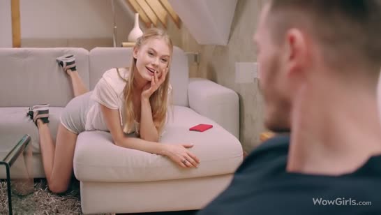 Худенькая Nancy A устроила красивый секс