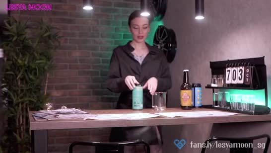 Русская барменша обслужила своего клиента по полной #3